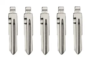 10-Pack Flip Key Blades For Xhorse & Keydiy – Fits B110, TOY43R, GM-38 Remotes
