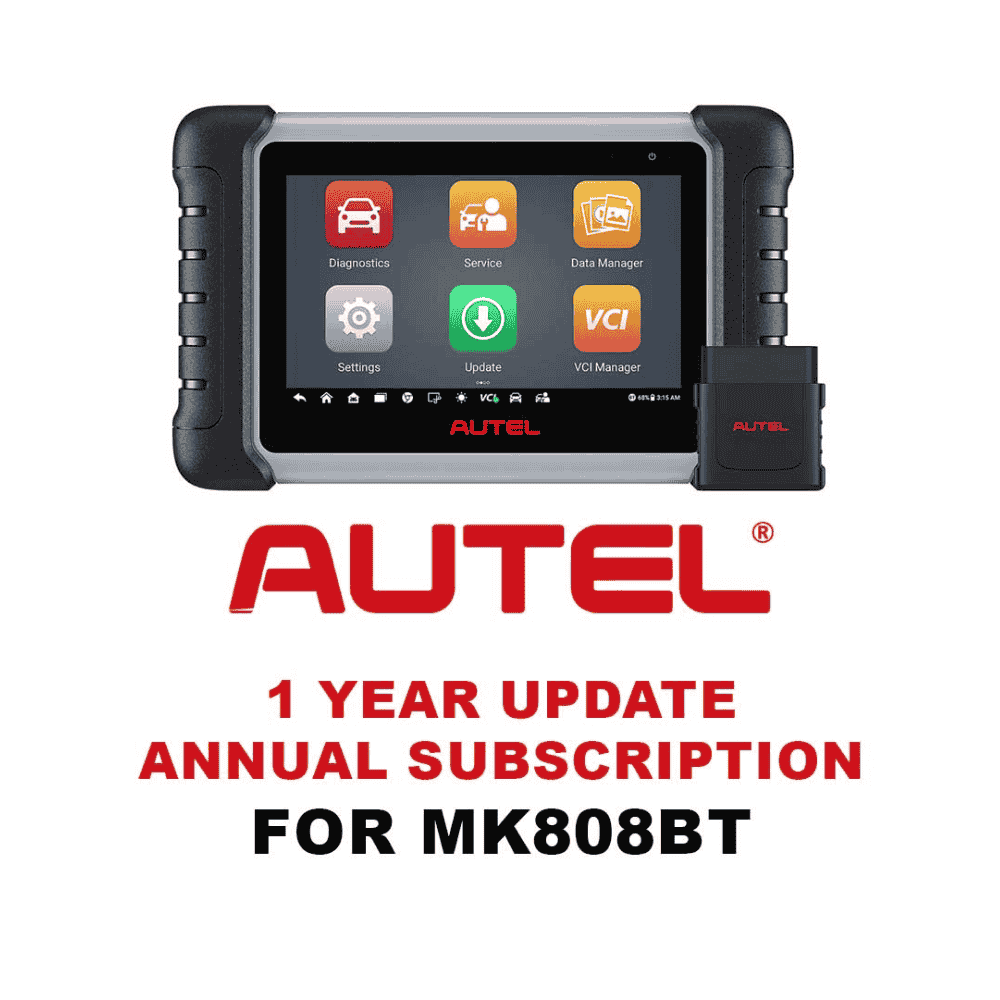 Autel MaxiCOM MK808BT – 1 Year Software Update Subscription Key www.cerrajeramg.com