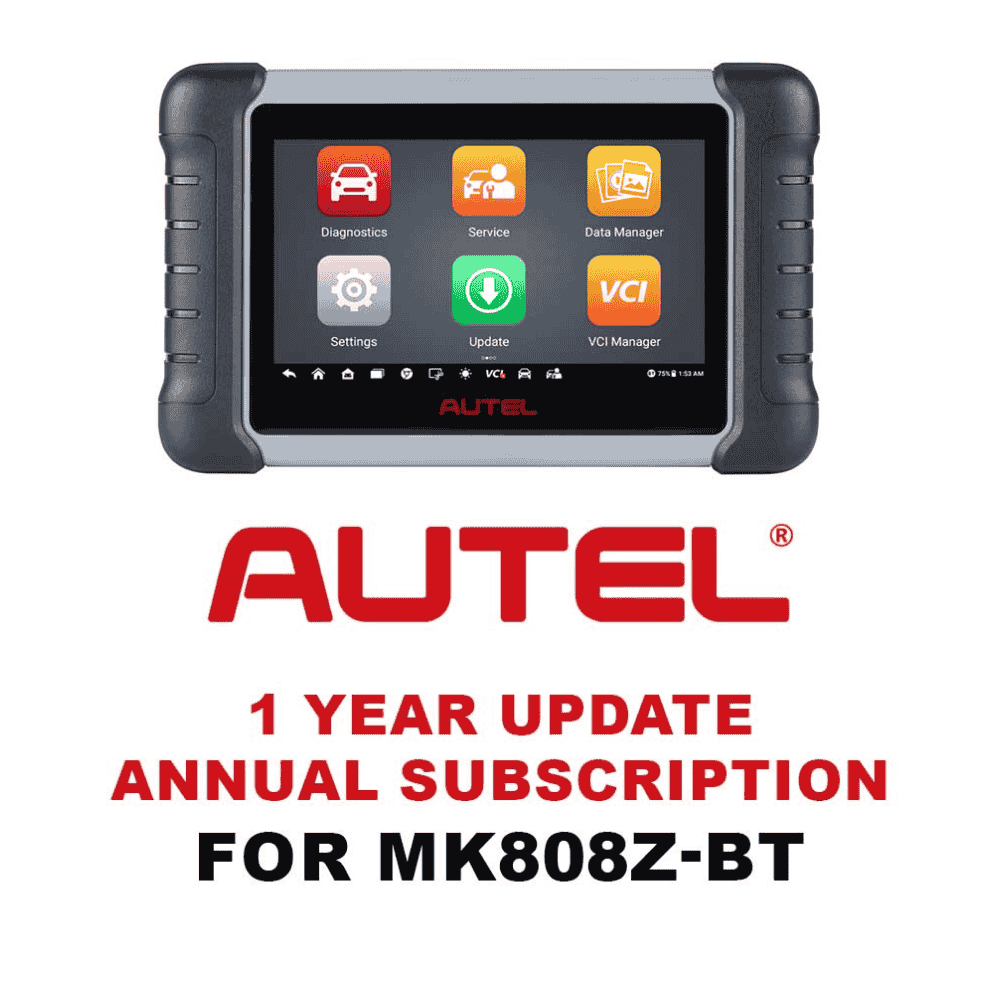 Autel MaxiCOM MK808Z BT 1 Year Subscription Update Key www.cerrajeramg.com