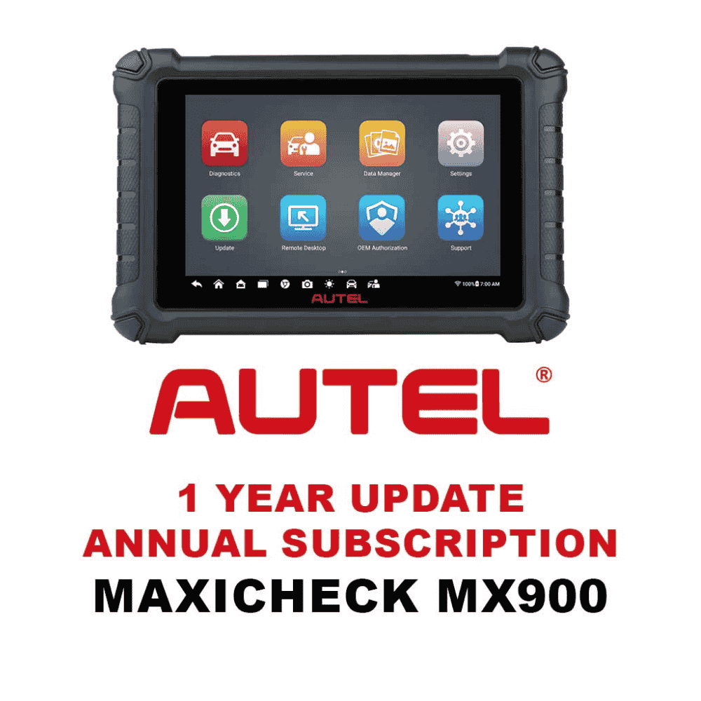 Autel MaxiCheck MX900 – 1 Year Software Update Subscription Key www.cerrajeramg.com
