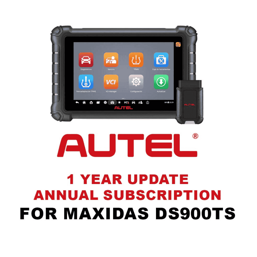 Autel MaxiDAS DS900TS – 1 Year Software Update Subscription Key www.cerrajeramg.com